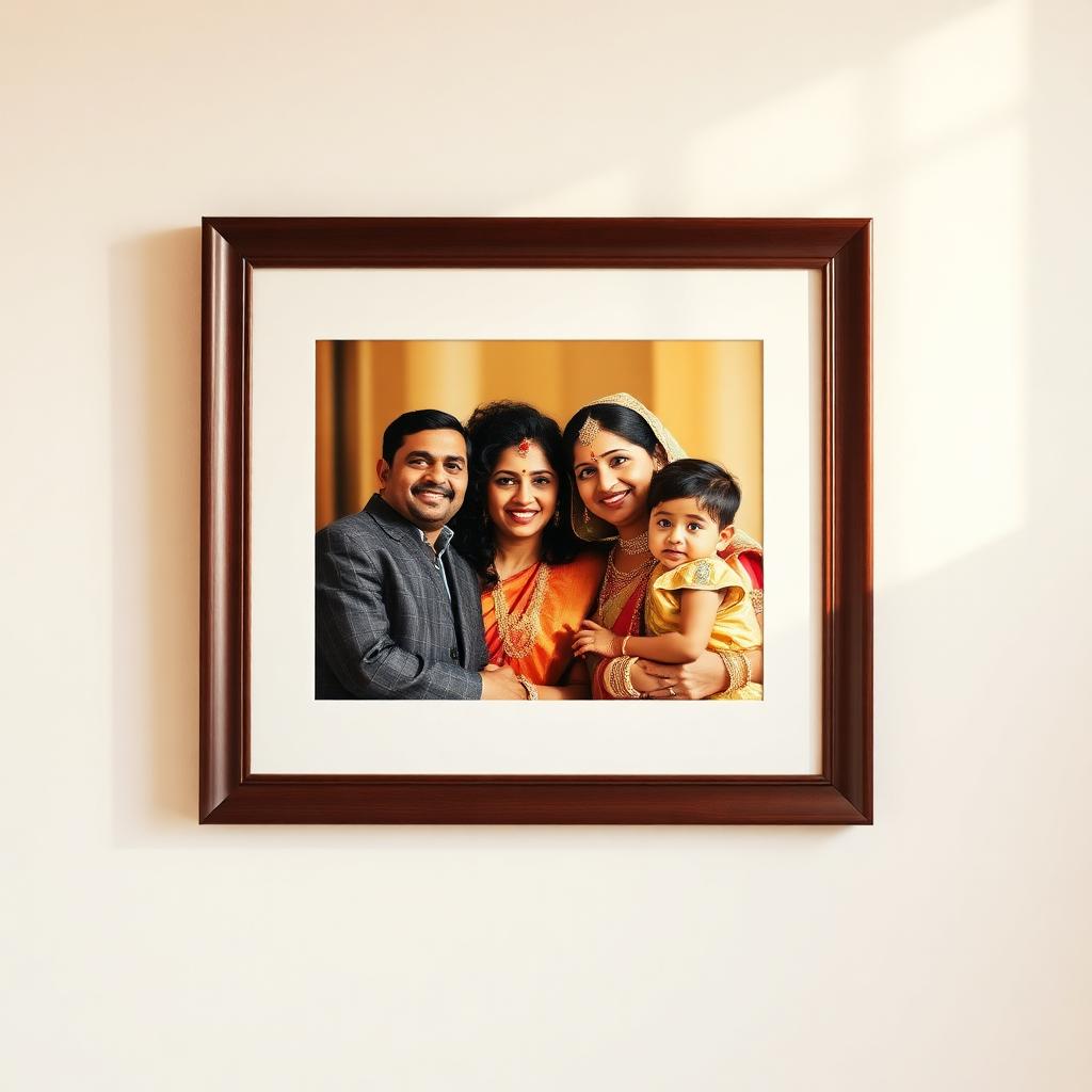 Family frame sample